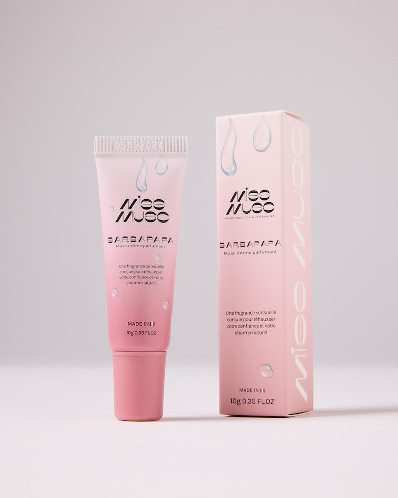 Musc Tahara Intime Barbe à Papa, une fragrance douce et sucrée qui évoque les souvenirs d'enfance à la fête foraine