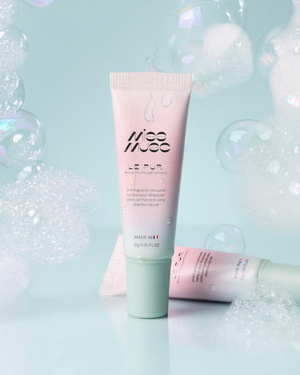 Musc Tahara Intime Pur, musc blanc délicat pour sublimer la fraîcheur et l'élégance féminine au quotidien.