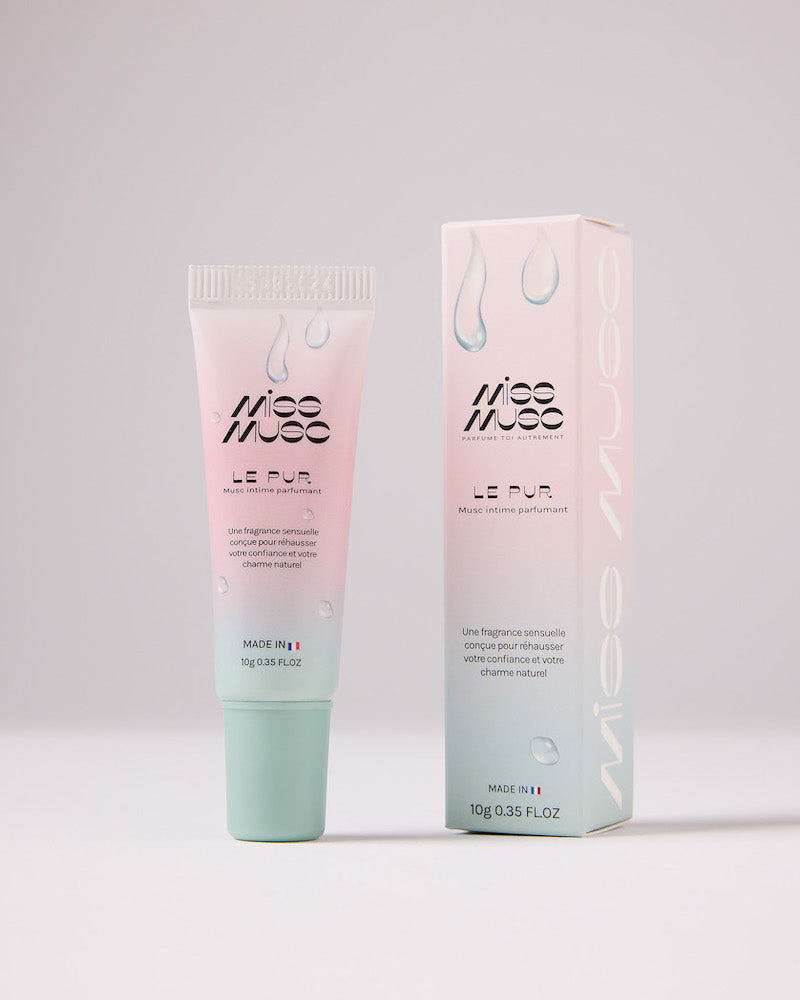 Musc Blanc de Miss Musc - Une fragrance pure et délicate qui évoque la fraîcheur et la douceur.