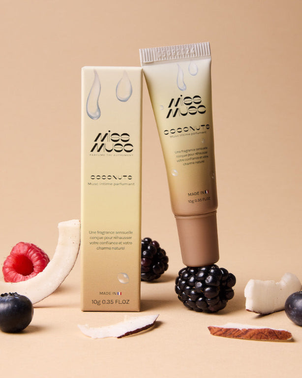 Le musc tahara intime coco fruits rouges allie fraîcheur et sensualité, parfait pour sublimer ta routine beauté avec une touche raffinée et élégante.