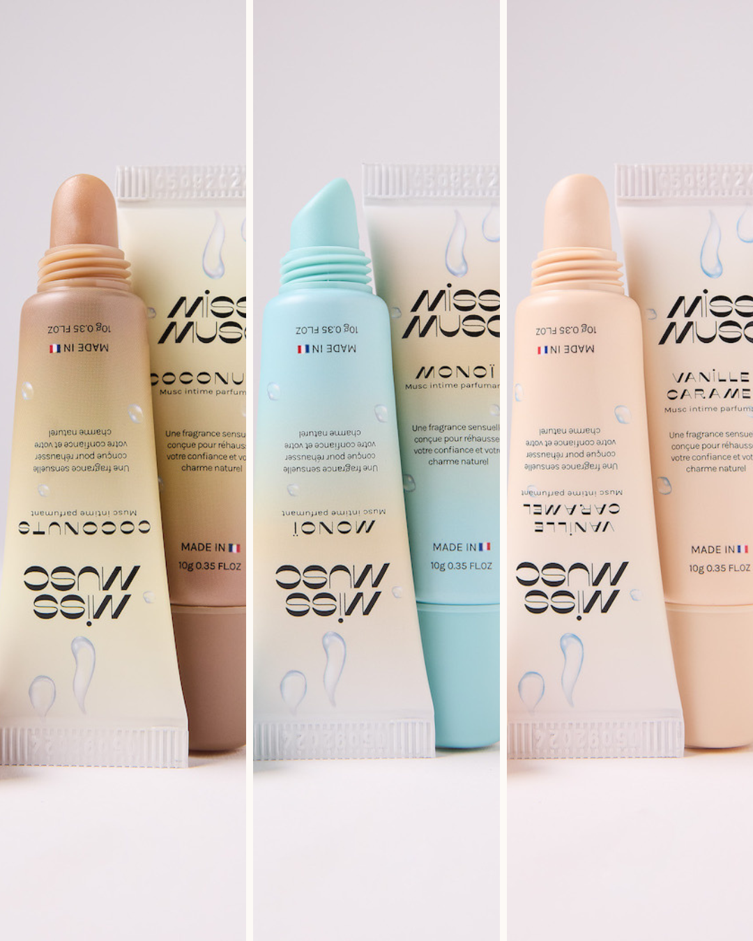 Le Trio Sun - Musc Parfumant Intime, Solaire & Gourmand