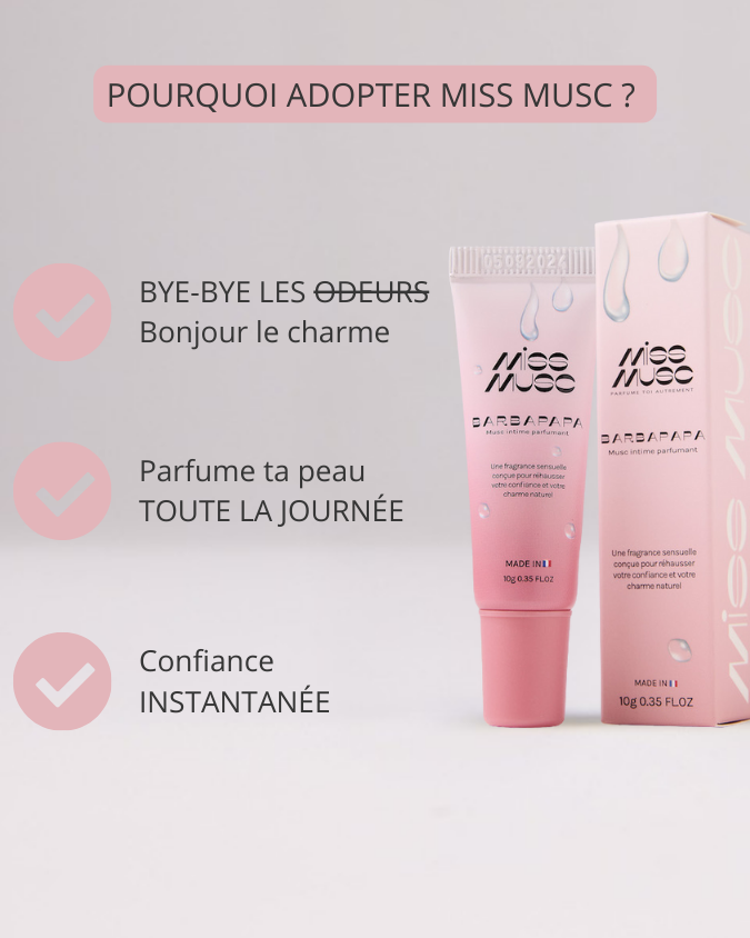 Miss Musc - Gel Parfumant  Intime & Corporel Barbapapa