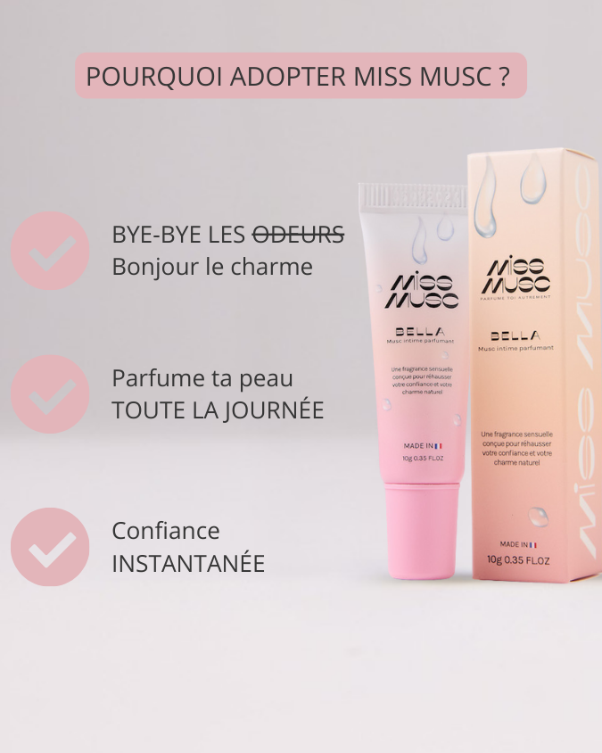 Miss Musc - Gel Parfumant Intime & Corporel Bella